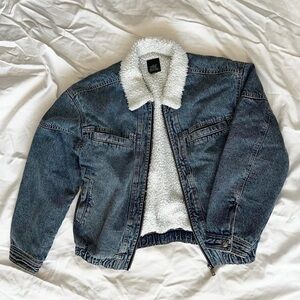 Wild fable Sherpa Lined Denim Jacket